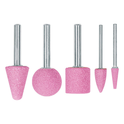 Juego de 5 piedras montadas zanco 1/4' y 1/8',uso general | JPM-52 | 102632