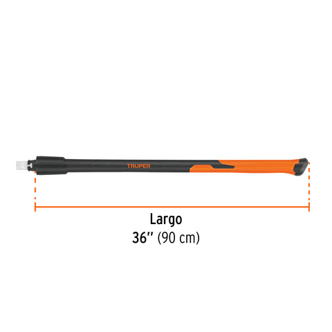 Mango de fibra d/vidrio para marros de 6 a 16 lb, 36',Truper | MG-MD-6/16F | 102675