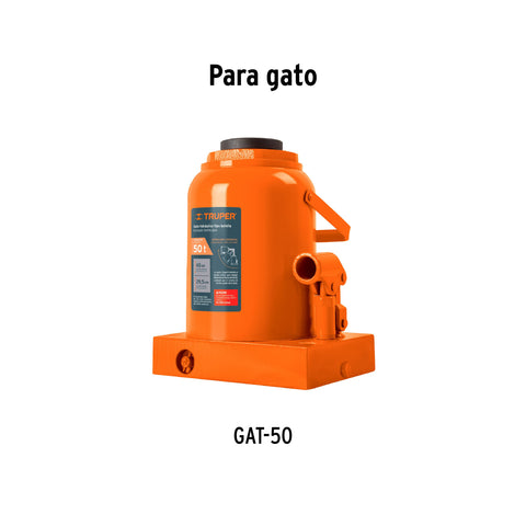 Caja de empaque de repuesto para GAT-50, Truper | CJ-GAT-50 | 102691