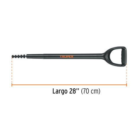 Mango de reposición para pala T-2000, fibra de vidrio, 26' | MG-PY-PF | 102700