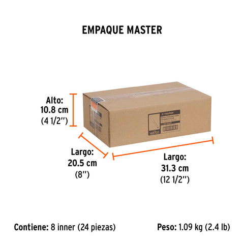 Broca para router, corte recto, 3/8' con balero, Truper | BROU-RB3/8X | 102721