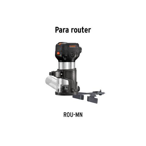 Bolsa con 2 carbones de repuesto para ROU-MN, TRUPER | CB-ROU-MN | 102753