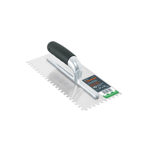 Llana 11' dentado cuadrado 1/4', 10 remaches, mgo comfort | LLG-11C | 102778