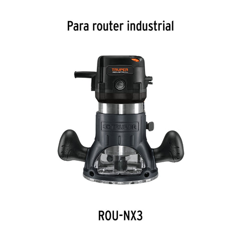 Base para ROU-NX3, TRUPER | BASE-ROU-NX3 | 102780