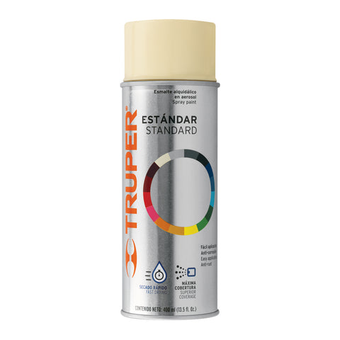Pintura en aerosol, marfil, bote tradicional, 400 ml | PA-MA-2 | 102828