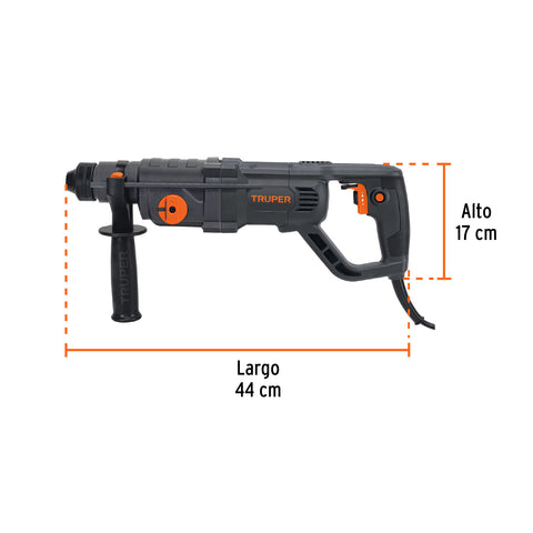 Rotomartillo SDS Plus, mango D, 3.5 Joules, 800W, INDUSTRIAL | ROEL-30N2 | 102873