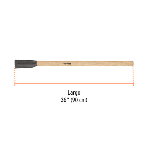 Mango de madera 36' para hachas media y labor entera, TRUPER | MG-ML/LEM | 102960