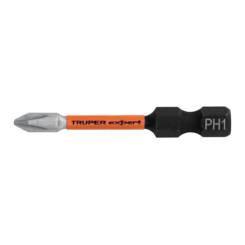 Estuche con 5 puntas de cruz PH1 de impacto largo 2' | PUDE-1201I | 103023