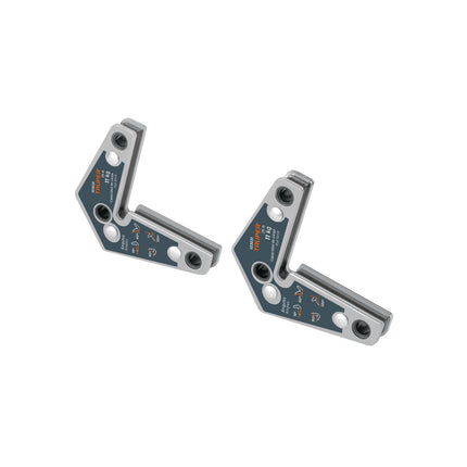 2 Escuadras magnéticas esquineras 2-3/4' cap. 11 kg, TRUPER (ESM-32)