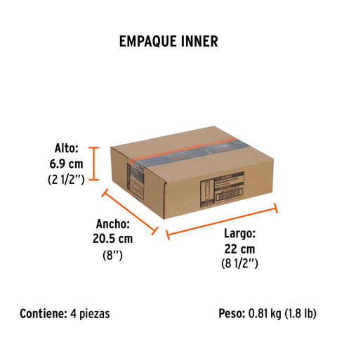 Cepillo escofina para muros de yeso, 6', Truper | CEYE-6 | 103058