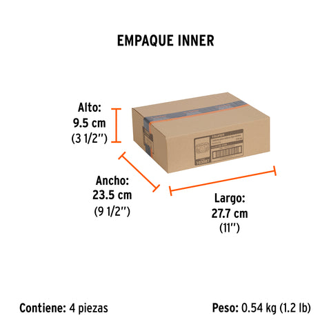 Linterna de minero LED 270 lm con sensor recargable, TRUPER | LI-CA-270R | 103087