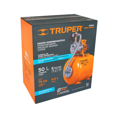Caja de empaque de repuesto para HIDR-1/2X50, Truper | CJ-HIDR-1/2X50 | 103137