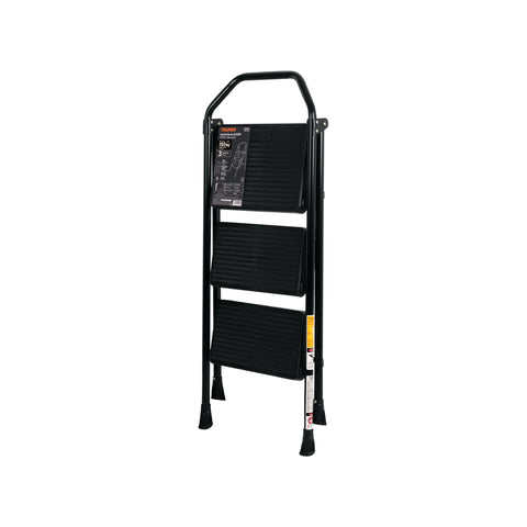 Escalera tubular, plegable, 3 peldaños, Truper | ESTU-3 | 103143