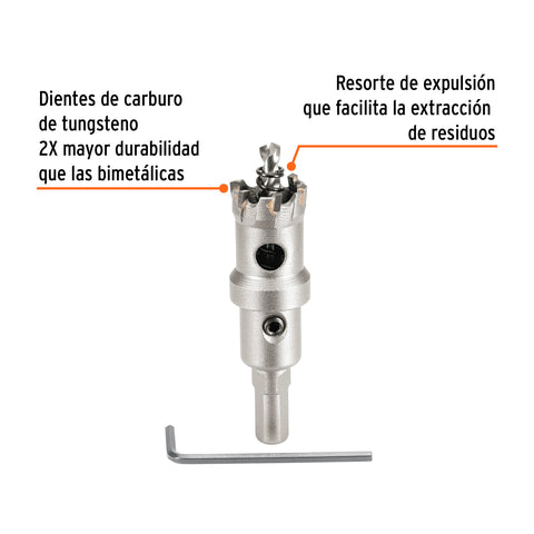 Brocasierra de carburo de tungsteno, 7/8', Truper | BSC-7/8 | 103214