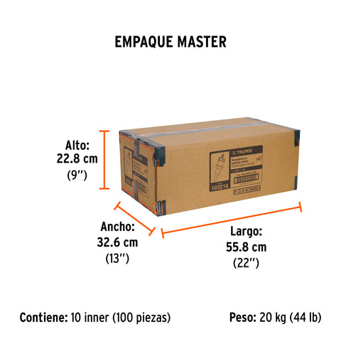 Brocasierra de carburo de tungsteno, 1-3/8', Truper | BSC-1-3/8 | 103216