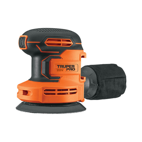Lijadora roto-orbital 5', 20V, sin accesorios, TRUPER PRO | LIRI-20AS | 103261