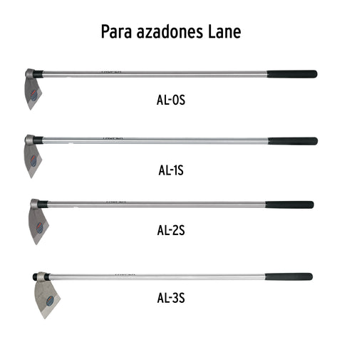 Mango de acero 54' para azadones lane y martillo, TRUPER | MG-AL-S | 103305