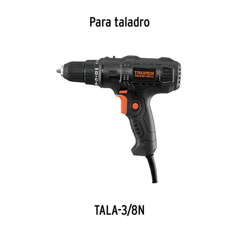 Bolsa con 2 carbones de repuesto para TALA-3/8N, TRUPER | CB-TALA-3/8N | 103334