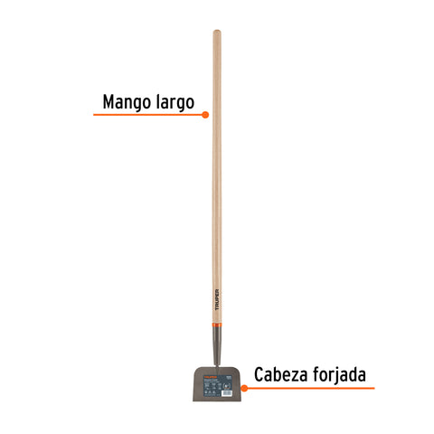 Raspador forjado de 7', mango de 48', Truper | SWS-7 | 103366