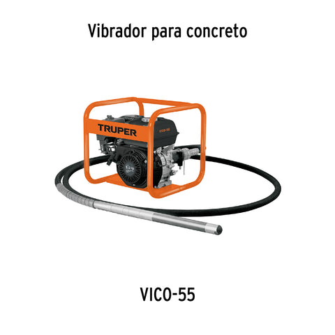 Filtro de aire para vibrador de concreto VICO-55. Truper | FA-VICO-55 | 103506