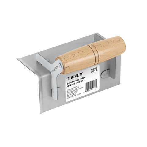 Esquinero exterior, para acabado redondeado, Truper | ESQ-62 | 103730