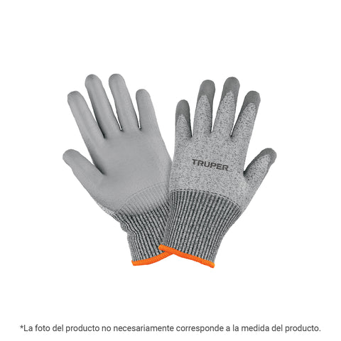 Guante Anticorte NV5 recubrimiento de poliuretano, M, TRUPER | GU-912 | 103974