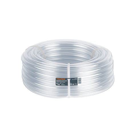 Manguera de Nivel, 5/16', rollo de 20m, TRUPER | MAN-5/16X20N | 104054