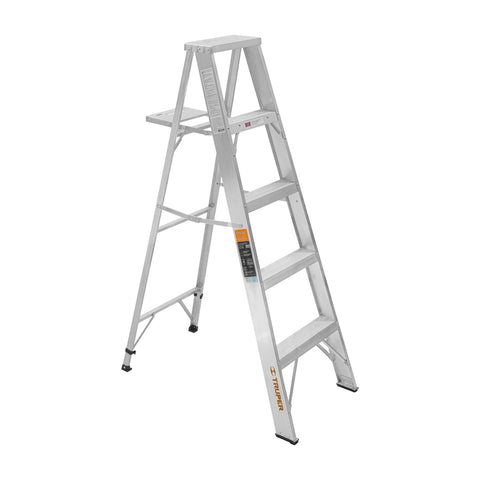 Escalera de tijera 100% aluminio tipo ll 4 peldaños, Truper | ESTA-24 | 10445