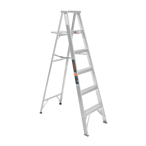 Escalera de tijera 100% aluminio tipo ll 5 peldaños, Truper | ESTA-25 | 10450