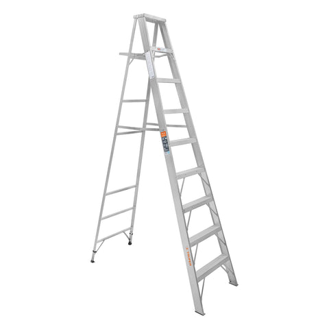 Escalera de tijera 100% aluminio tipo ll 8 peldaños, Truper | ESTA-28 | 10469