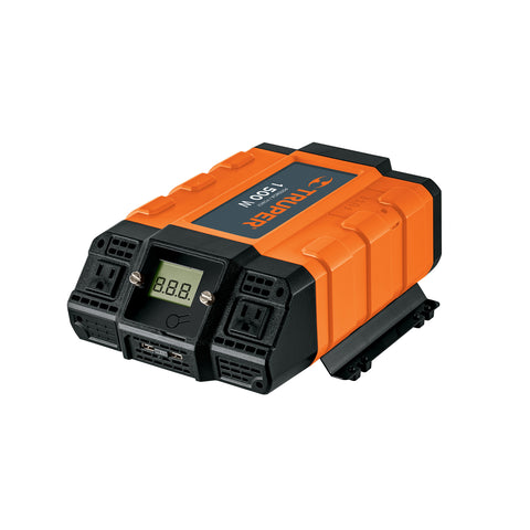 Inversor de corriente de 1500 W con puertos USB, Truper | INCO-1500 | 10492