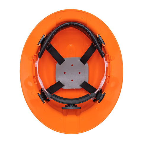 Casco de seguridad ala ancha, naranja, Truper | CAS-NX | 10564