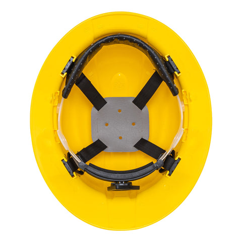 Casco de seguridad ala ancha, amarillo, Truper | CAS-AX | 10566