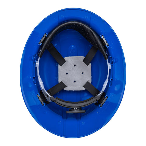 Casco de seguridad ala ancha, azul, Truper | CAS-ZX | 10570