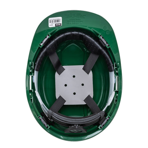 Casco de seguridad ala ancha, verde, Truper | CAS-VX | 10572