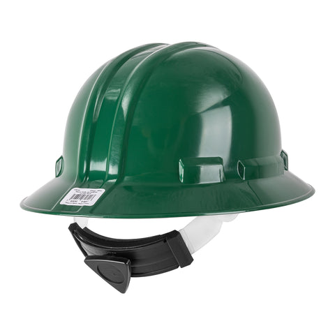 Casco de seguridad ala ancha, verde, Truper | CAS-VX | 10572