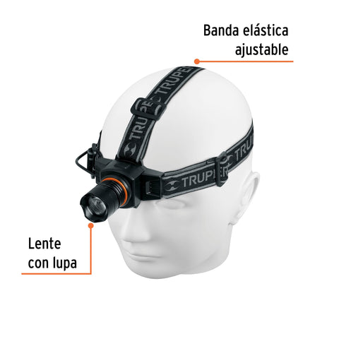Linterna de minero LED 160 lm, recargable, TRUPER EXPERT | LI-CA-130R | 10617
