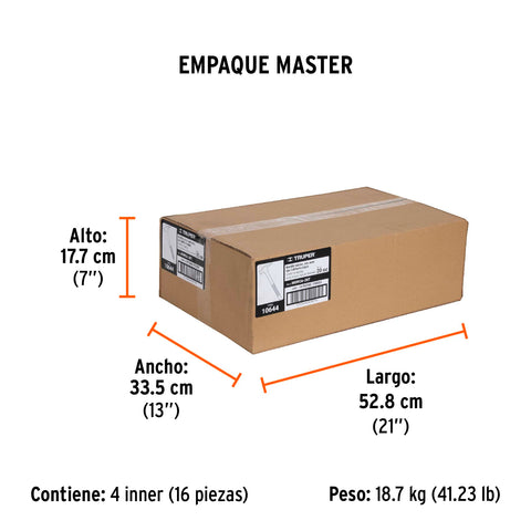 Martillo tubular 20 oz uña California Ripper, cara fresada | MORCA-20T | 10644