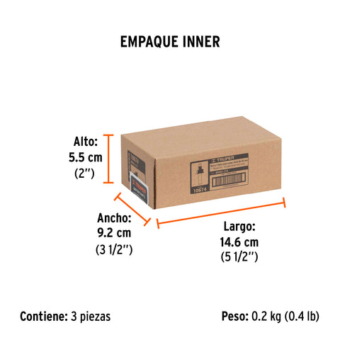 Broca router, jovel, 1', con balero, Truper | BROU-J1X | 10674