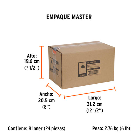 Broca para router, zafiro, 1-1/4', con balero, Truper | BROU-Z1-1/4X | 10675