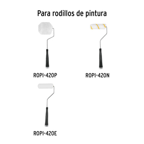 Maneral de 4' para rodillo, TRUPER | MAROD-371 | 10742