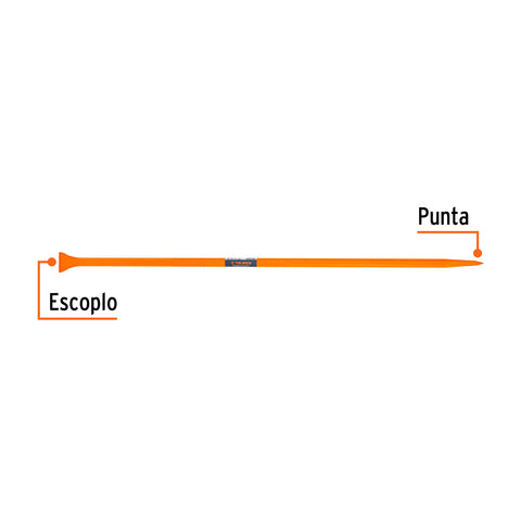 Barreta de punta de 1'x150 cm, escoplo 72 mm,Truper | BAP-150 | 10756