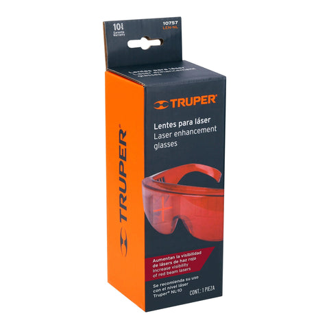 Lentes de seguridad para láser rojo, Truper | LEN-NL | 10757