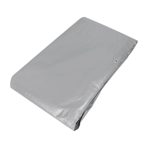 Lona de polietileno reforzada 5 x 5 m, gris, 180g/m2, TRUPER | LT-55 | 10775