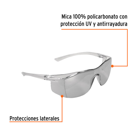Lentes de seguridad interior-exterior, Truper Ultralite | LEN-LI/E | 10821