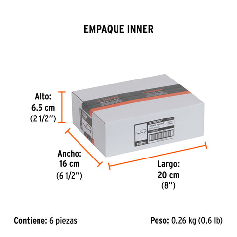 Lentes de seguridad interior-exterior, Truper Vision | LEDE-I/E | 10824