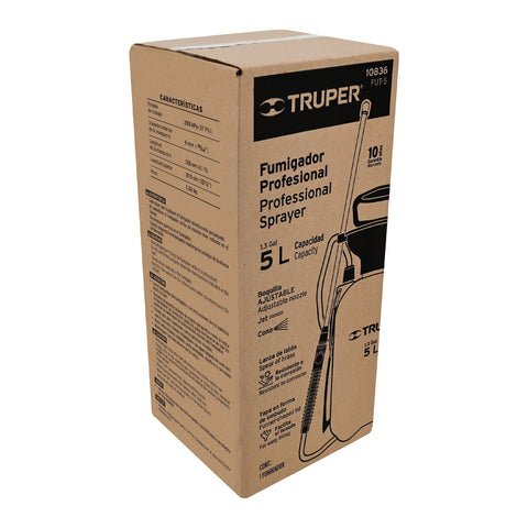 Fumigador jardinero 5 L (1.3 gal), Truper | FUT-5 | 10836