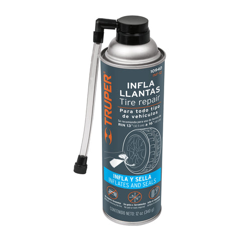 Inflallantas de 12 oz (340 g), Truper | INF-12 | 10940