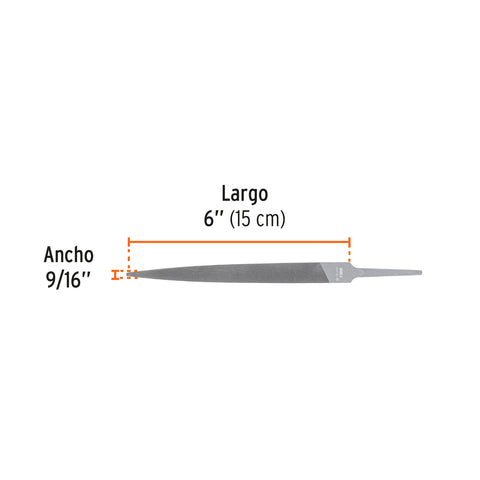 Lima para cerrajero bastarda 6', Truper | LCB-6 | 10997