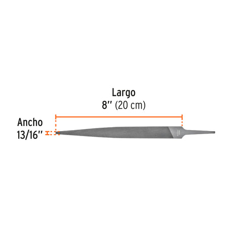 Lima para cerrajero bastarda 8', Truper | LCB-8 | 10999